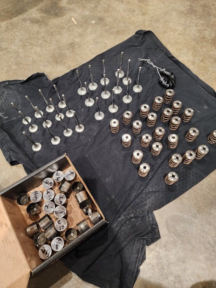 2jz -Ferrera Valves Dual Springs And Retainers W/ Shimless Buckets