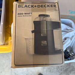 Black And Decker Juice Extractor 