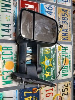 07-13 Silverado 1500 Left Driver Side Mirror With 7 Pins