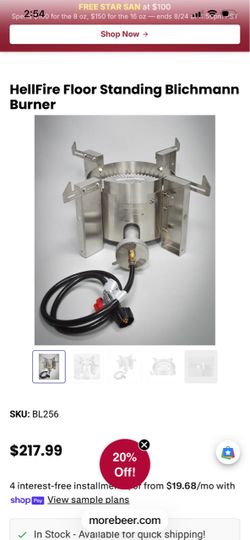 HellFire Floor Standing Blichmann Burner