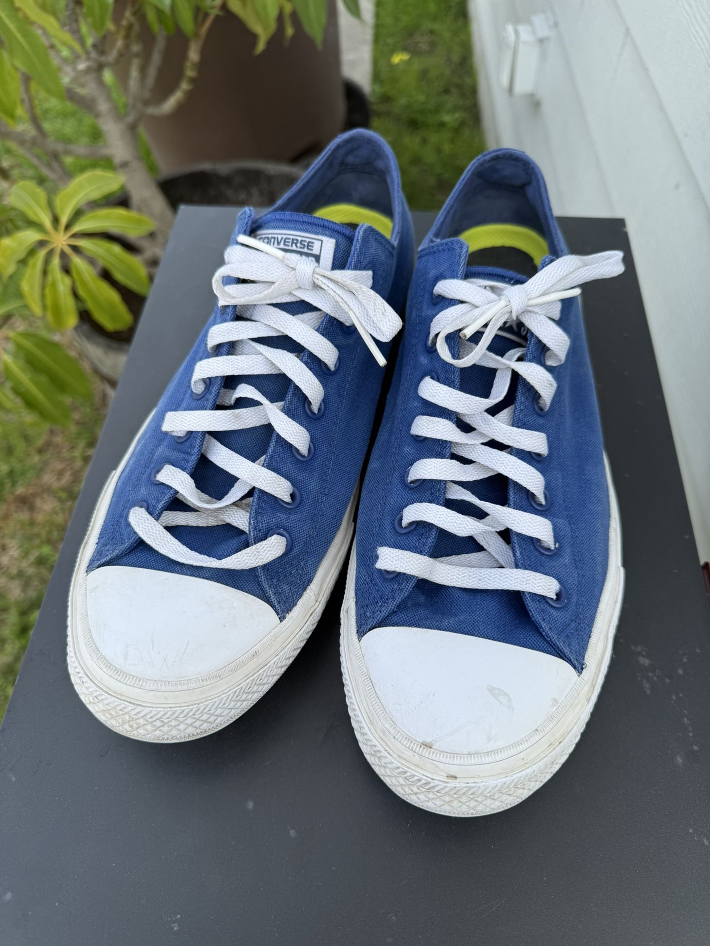 Blue Converse with Lunarlon Men’s 13 Good Condition