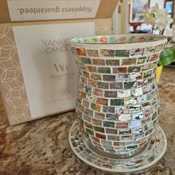 Yankee Candle Hurricane with Tray