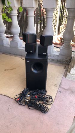 Bose home theater speakers sets.
