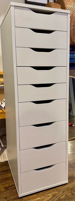 IKEA Alex 9 Drawer Storage Cabinet