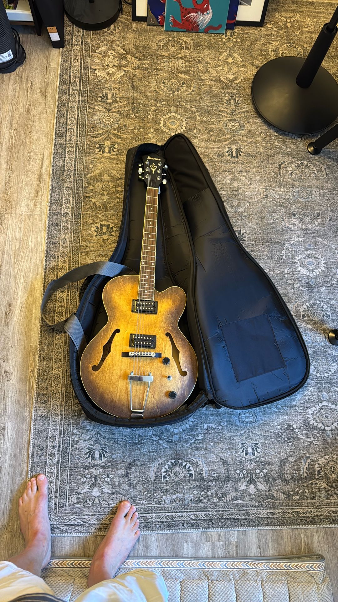 Ibanez AF55 Electric Acoustic Hollow Body