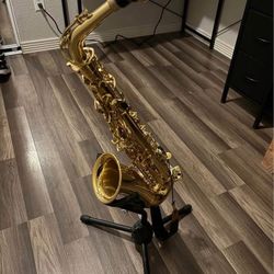 Eastar AS-Ⅱ Student Alto Saxophone E Flat Gold Lacquer Alto Beginner Saxophone Full Kit