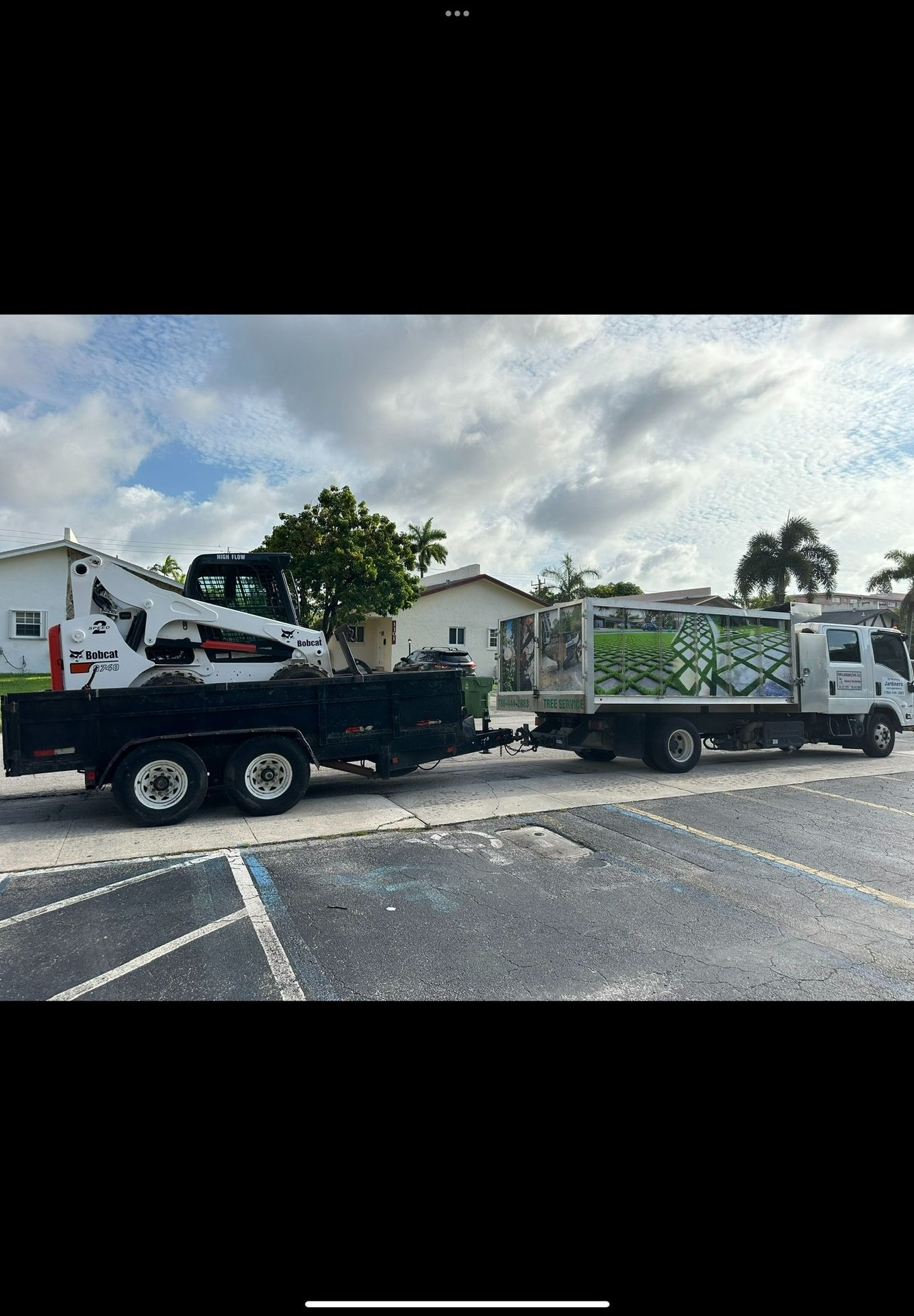 Bobcat And Truck
