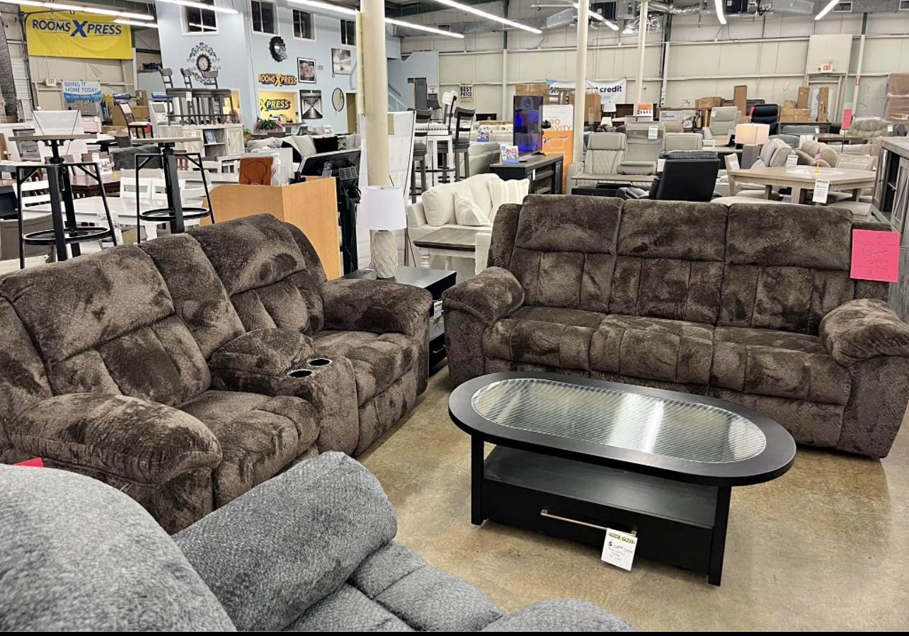 🇺🇸4th Of July Sale🇺🇸 Microfiber manual reclining sofa or loveseat
