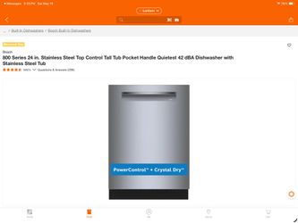 Bosch Dishwasher Like New