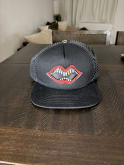 Chrome heart hat
