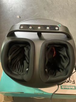 Nekteck Foot Massager Machine with Heat, Air Compression 