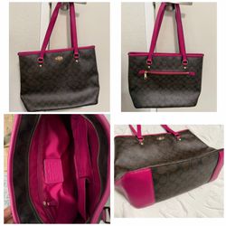 Coach purse original 15”W 11”H