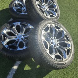 4 2023 DODGE RAM 1500 22" RIMS&TIRES $1200 #DODGE #tires #ram1500