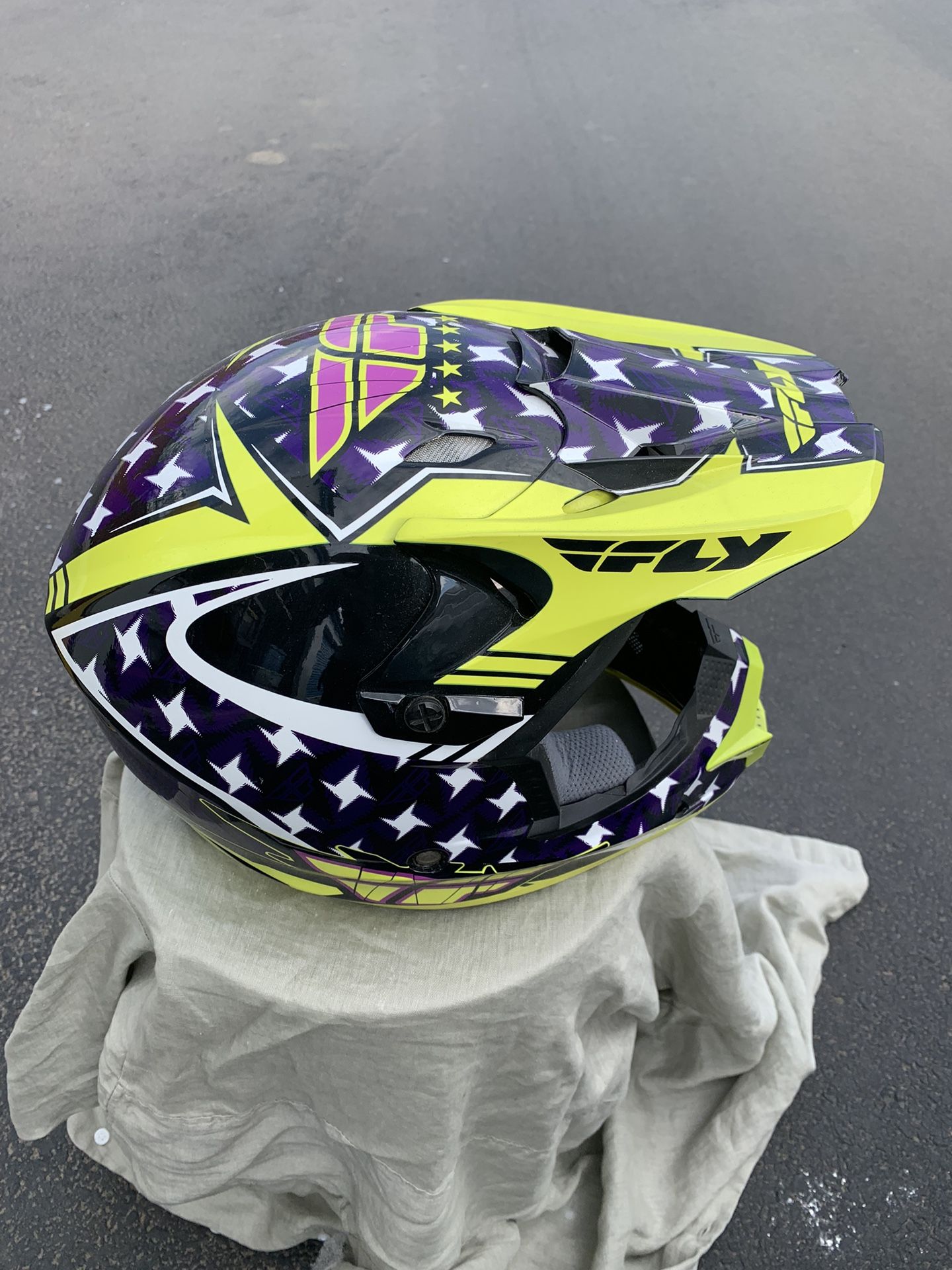 Fly- Motocross helmet A-medium