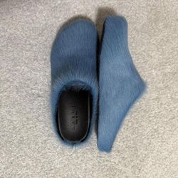 Blue Marni Slides Size 8.5