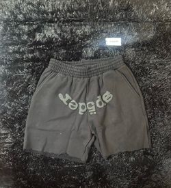 Black Phantom Sp5der Shorts