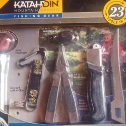 23 Toll In One Set Fishing Gear Never Opened Brand New