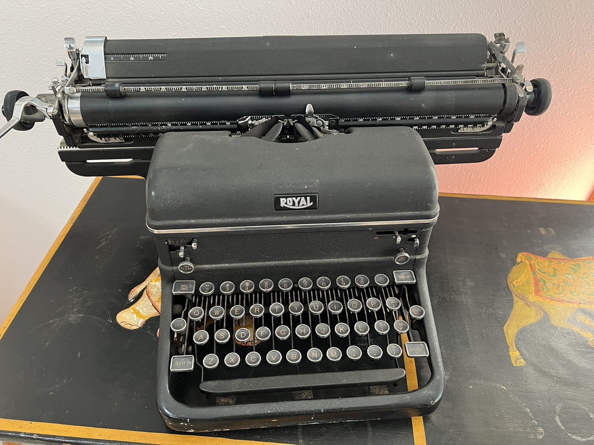 Royal Vintage Antique Typewriter Works Great