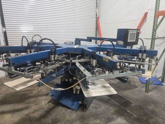 M&R Diamondback Screen printing machine