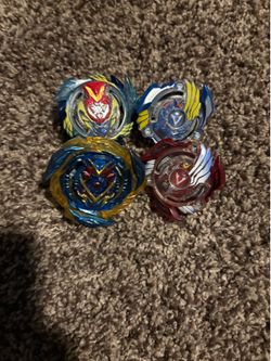 Beyblade lot of 4 rare