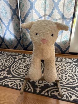 Rocking chair lamb by Restoration Hardware