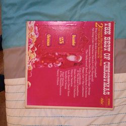 Vintage Vinyl Record The Best Of Christmas