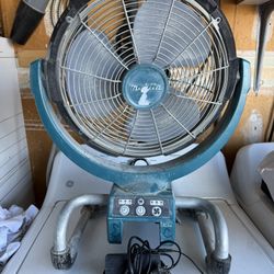 18V Makita Fan  With DC Adapter Included 