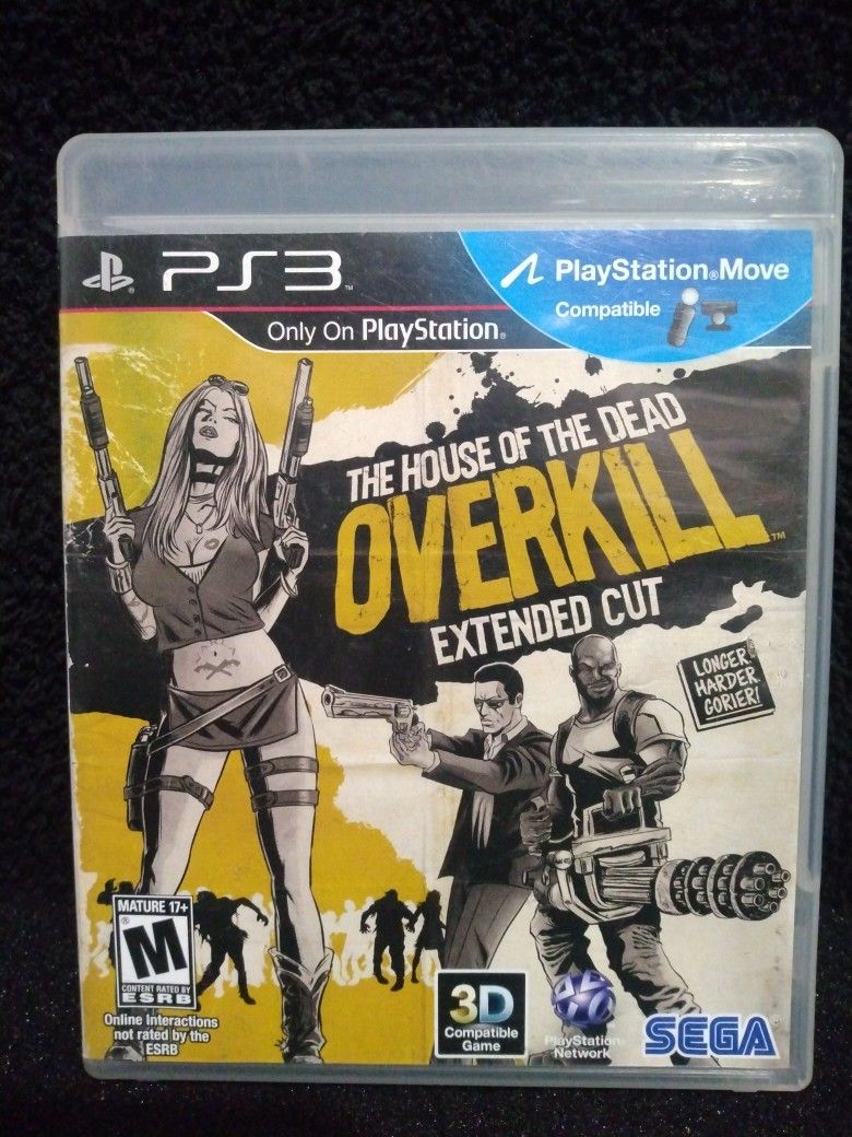 The House Of The Dead Overkill Extended Cut Ps3
