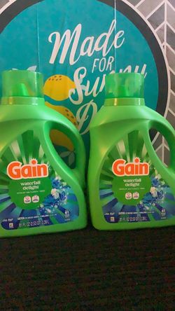 Gain Waterfall Delight Laundry Detergent 2-Pack price is firm