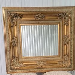 Large Ornate Gold Mirror