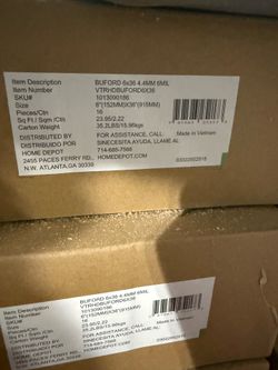 22 boxes of lvp flooring