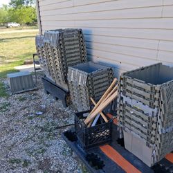 I Have 39 Storage Containers With Folding Lids Available 