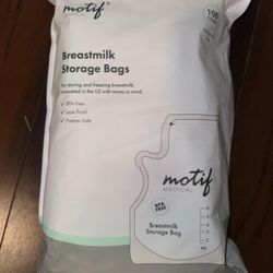 Motif breast milk Storage Bags 400 Count New (free)