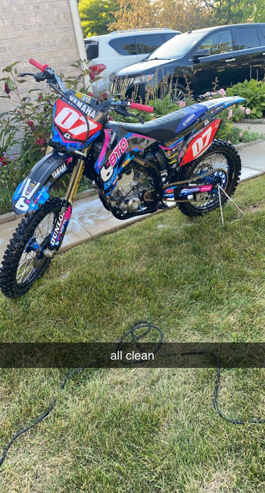 yz250f 2007 fully built