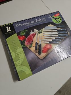 10-Piece Kitchen Knife Set