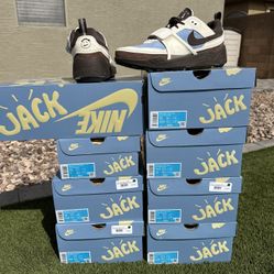 Nike Zoom Field Jaxx Travis Scott Leche Blue Receipt/NEW SIZES: 12  , 2 x 11 , 11.5 $185 FIRM EACH ONLY!