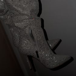 Sparkly High Boots Brand New 