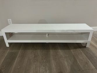 Ikea white TV Console table