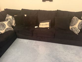 Gently used sofa set