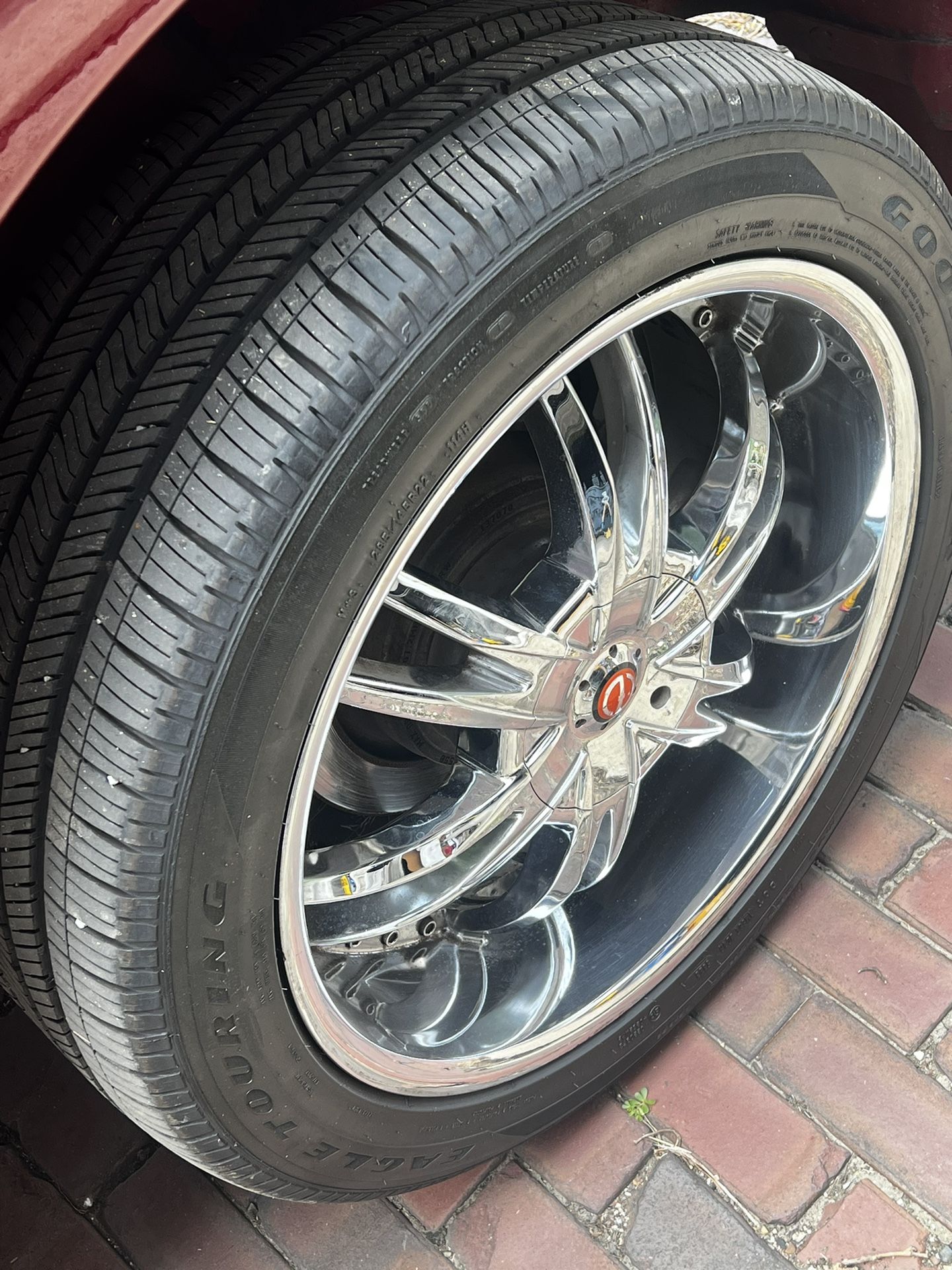 22 Inch Chrome Wheels With Tires