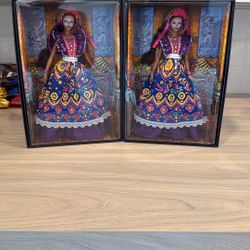 Halloween Dia De Los Muertos Barbies 