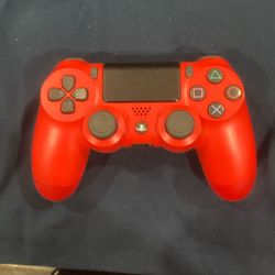 PS4 Controller Magma Red