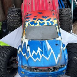 Nitro-powered RC Monster Truck / attached ChatGPT Value