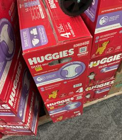 Huggies Size 4 Count 156 $52.99