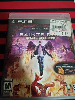 Saints Row Gat Out Of Hell Ps3