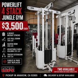 Power Lift 4-Stack Jungle Gym – Commercial Gym Equipment