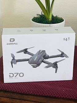 Brand New  DEERC Drone with Camera, D70 Drones with Camera for Adults 1080P HD!!!!!!