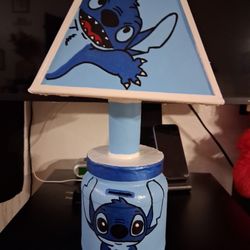 Stitch Lamp And Piggy Bank All In One