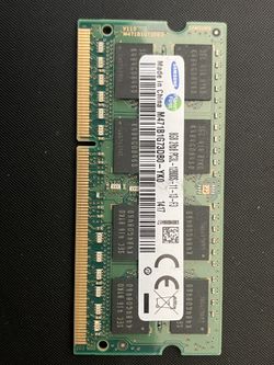 Samsung 8GB DDR3 SODIMM laptop RAM