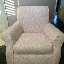 Pottery Barn Rocking Chair Pink Cover
